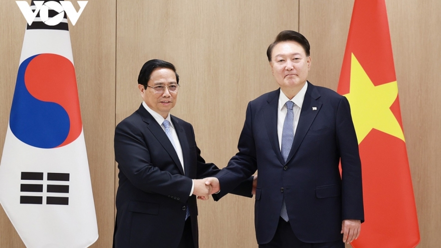 Vietnamese Prime Minister meets with Korean President